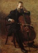 Thomas Eakins Play the Cello oil painting on canvas
